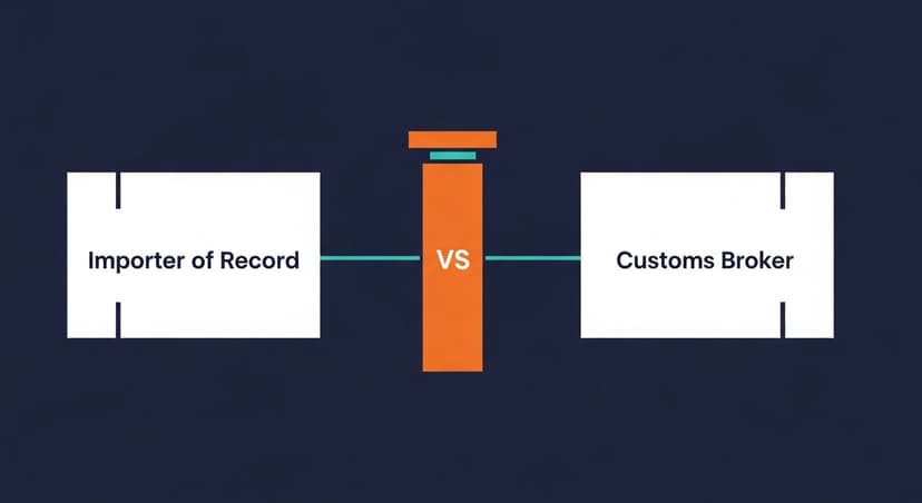 Importer of Record vs. Customs Broker: Who Handles Compliance?