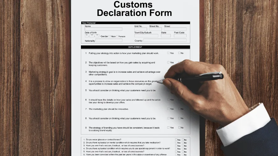 Customs Declaration