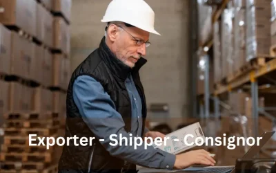 Difference Between Exporter, Shipper, and Consignor